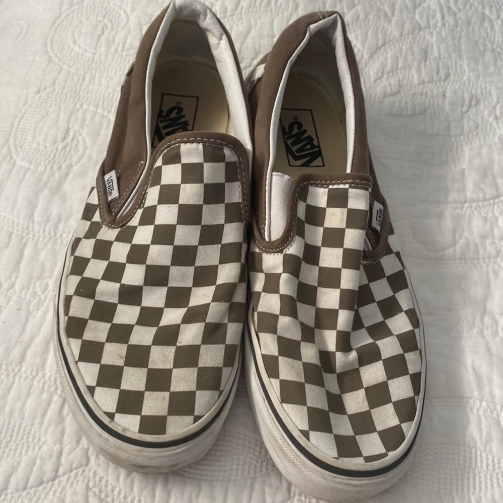 Mens checkered vans